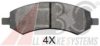 CHRYS 5143350AC Brake Pad Set, disc brake